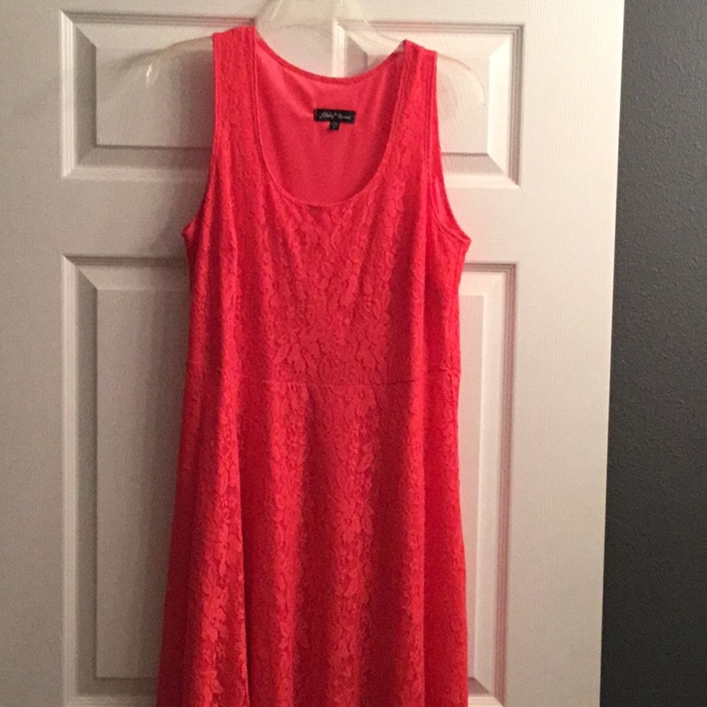 Fun...Slinky Flared dress..🌴🌴🌴